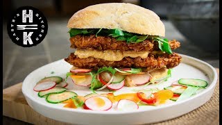 Insane Chicken Katsu Burger