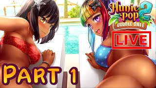 Doing Puzzles To Get The Yams! - HuniePop 2: Double Date LiveStream Part 1