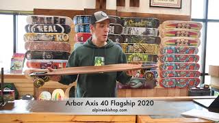 Arbor Axis 40 Flagship Drop Thru Longboard Preview