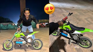 Mini Dirt Bike Mil Gayi 🔥Riding Mini Dirt Bike 😍