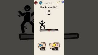 Help the Stickman Level Solution #helpthestickman #stickman #trending