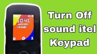 itel keypad Mobile phone Keypad Sound When you type keypad || itel keypad Sound problem