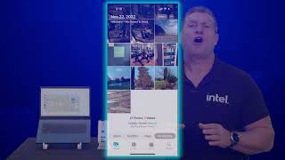 Intel CES 2023 Demo: Intel Unison Easily Unites PCs and Mobile Devices