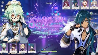 Spiral Abyss 2.6 -  F2P Sucrose Taser & Freeze Team With 4 Star Char & Weapon - Genshin Impact