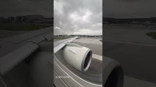 Embraer E2 Wingview Takeoff at Zurich #shorts #aviation #landing #airport