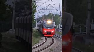 Обкатка дагестанской шестивагонной ЭП3Д-0117 #эп3д #train #shorts #поезд #электричка #дагестан #скжд