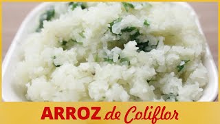 Arroz de Coliflor | Recetas Fitness