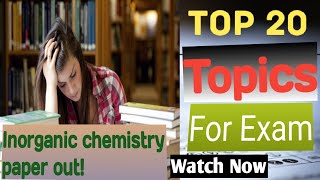 M.Sc chemistry (Previous)प्रथम सेमेस्टर का Model Paper ||VBSPU EXAM 2022 ||Inorganic chemistry paper