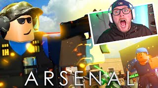 ROBLOX ARSENAL with NOOB DAD & AWESOME KILLS