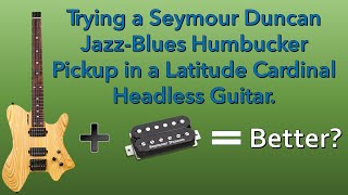 Latitude Humbucker Pickup Swap with a Seymour Duncan JB