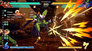 DRAGON BALL FighterZ I love Yamcha combos XD