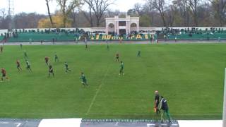 2013 10 19 Авангард Краматорск Сталь Алчевск 0 2 часть 2 Футбол Первая лига