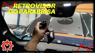 Como Remover o RETROVISOR do PARABRISA Jeep Renegade Compass e Fiat Toro