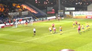 Oldham penalty. Stags 1-4 Oldham