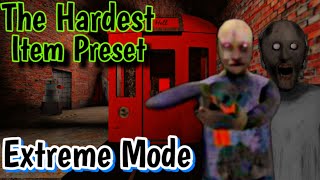 Granny 3 - Extreme  Mode / Train Escape (The hardest item preset)