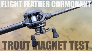 Flight Feather CORMORANT CRUSHES THE TROUT MAGNET!!!