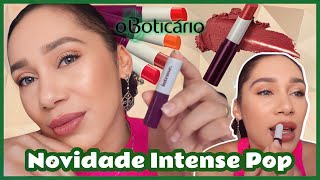 Novo Batom Stick Glossy da Linha Intense de O Boticário