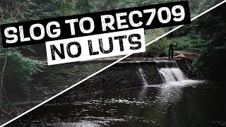 CONVERT to Rec709 QUICKLY (NO LUTS) - DaVinci Resolve Studio