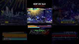 Iori Combo - Patch 1.34 [The King of Fighters XV] KOF XV #shorts