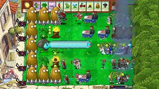 Snow Gatling Peas vs 999 Zombie Dwarfs | Plants vs. Zombies Hack