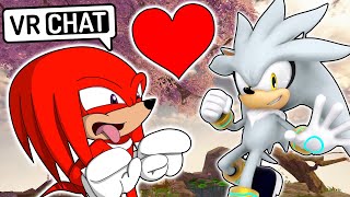 Knuckles & Silver go on a VERY ROMANTIC date in "VRChat"