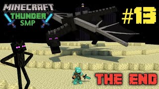 Can i Win ? Ultimate Ender Dragon Fight in Minecraft Thunder SMP #13