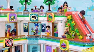 It's got a Mecca (or is it Sephora) store and a GameStop? LEGO Friends Mall build & review part 2