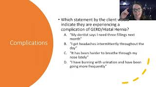 Adult Med/Surg: GERD/Hiatal Hernia NEW Lecture