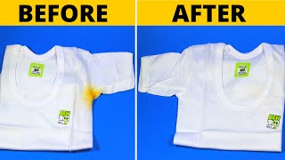 Easy Way to Remove Armpit Stains from White Shirts with Baking Soda | House Keeper