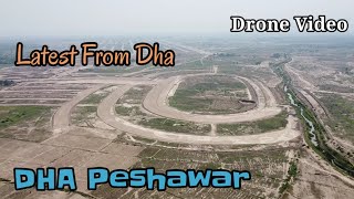 Dha Peshawar Work Progress Through Drone | Peshawar DHA D Prism and Sector E F G H | Dha Peshawar