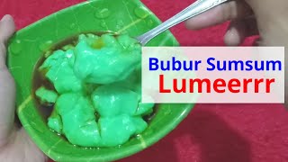 Resep Bubur Sumsum Pandan Lumer Super Lembut - Menu Buka Puasa Simple Mudah Sederhana Anti Gagal