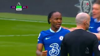 Chelsea vs Nottingham Forest 1:1 Sterling Goal Premier League