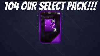 104 OVR SELECT PACK OPENING IN NBA LIVE MOBILE 20!!!