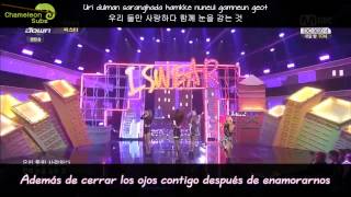 [Subs Español] Sistar - I swear (Live 140828)