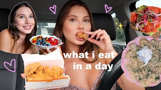 what i eat in a day (intuitive) + yummy recipes