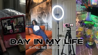 day in my life as a full time content creator | content day, taking pics, business anniversary+more