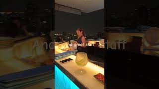 Visiting a #skybar in #bangkok. #thailand #tapas #rooftop #shorts