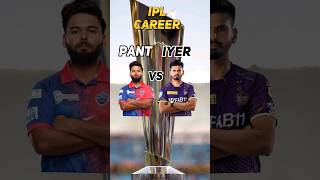 Rishabh pant vs shreyas iyer ipl comparison #ipl #rishabhpant #shreyasiyer