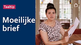 7. Hoe kun je een moeilijke brief begrijpen? | Taalklas.nl 2 | Oefenen.nl