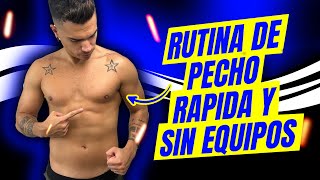 Rutina de Pecho en Casa RÁPIDA (20 Minutos) Pectorales EN CASA Sin Equipo