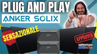 ​🔋​​Fotovoltaico PLUG AND PLAY ANKER SOLIX Fino a €1100 risparmiate all'anno🔊