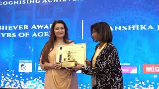 Vanshika Jain Receives Young Achiever Award in Sports at Excellency Iconic Awards