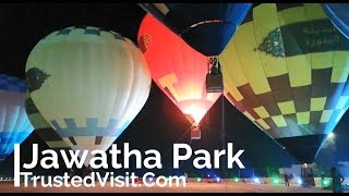 السعودية | الأحساء | مدينة جواثا السياحية في وطن يحلق مع أروع المناطيد Jawatha Park