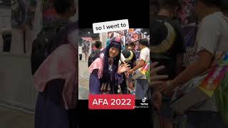 So I went to #afa2022 #cosplay #cosplaymania #singapore #animefestivalasia2022