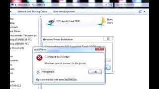 Printer not connect in network @ 0x0000011b @ #0x0000011b @ 100% working %