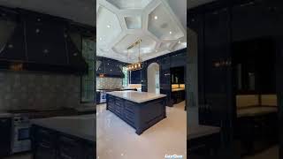 Dark Theme Kitchen Design