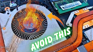 Easily Fix Laptop Overheating 🔥 How to Clean Laptop from Inside