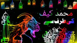 eid ul adha mubarak whatsapp status name art eid ul adha video editing