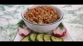 Вкусная каша : Полба с мясом и овощами /  Delicious porridge : Spelled with meat and vegetables