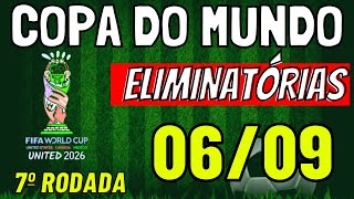 ✔️SENSACIONAL! ELIMINATÓRIAS DA COPA DO MUNDO DE 2026 ✔️TABELA DE CLASSIFICAÇÃO ATUALIZADA HOJE JOGO